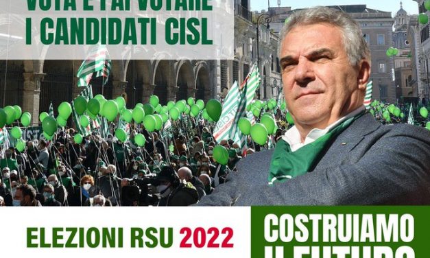 Elezioni RSU 2022: l’appello di Luigi Sbarra