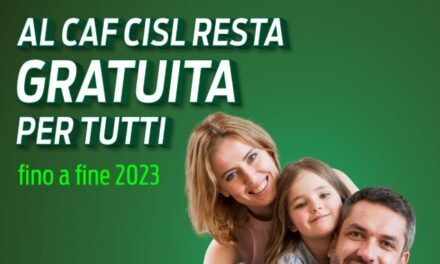 Isee 2023 successive alla prima: al Caf CISL rimangono gratuite per tutti